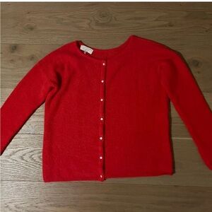 Sezane Red Sweater size small